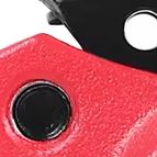 Front Rear Brake Caliper Bracket Kit - 전기 스쿠터용 디스크 브레이크 캘리퍼(빨간색) -