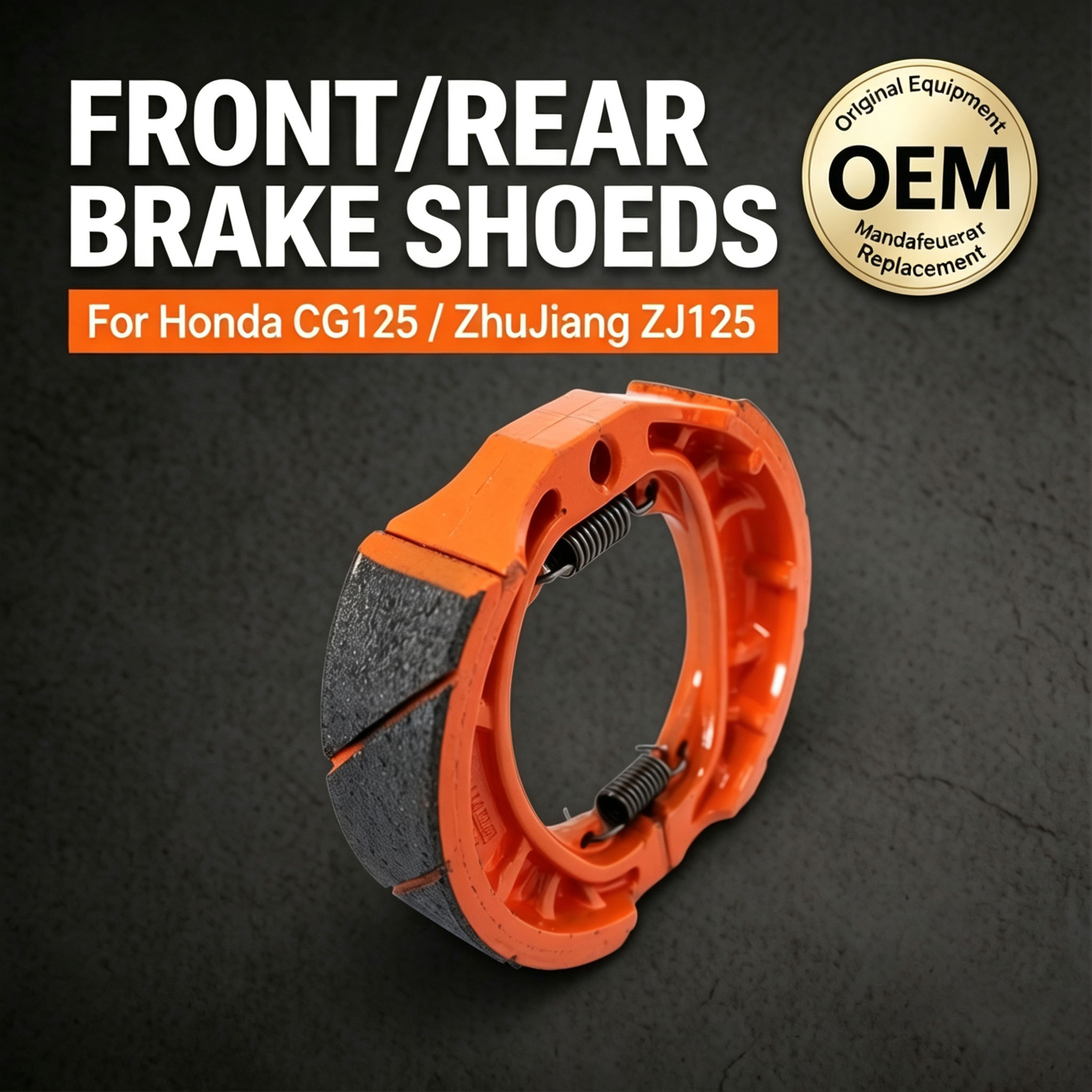 혼다 CG125 ZJ125용 오토바이 브레이크 슈즈,  - Brake Line Motorcycle 리뷰 및 가격